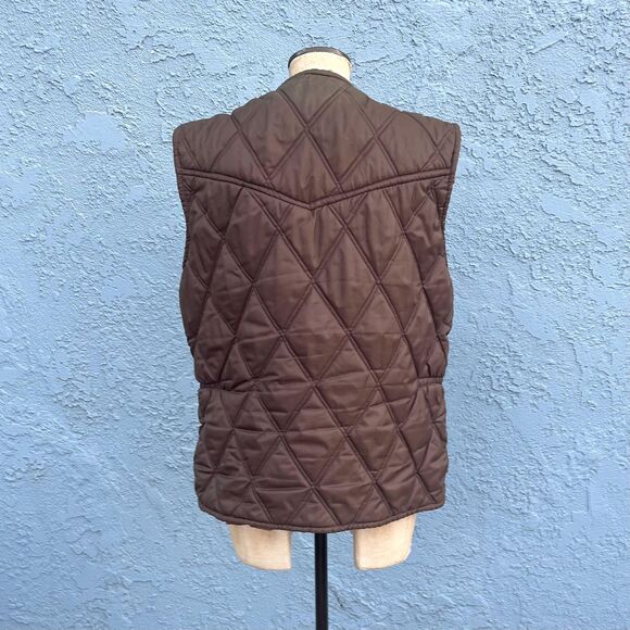 Vitnage Puffer Vest Mens Medium, Retro  Utility fishing by Baileys - Picture 5 of 7